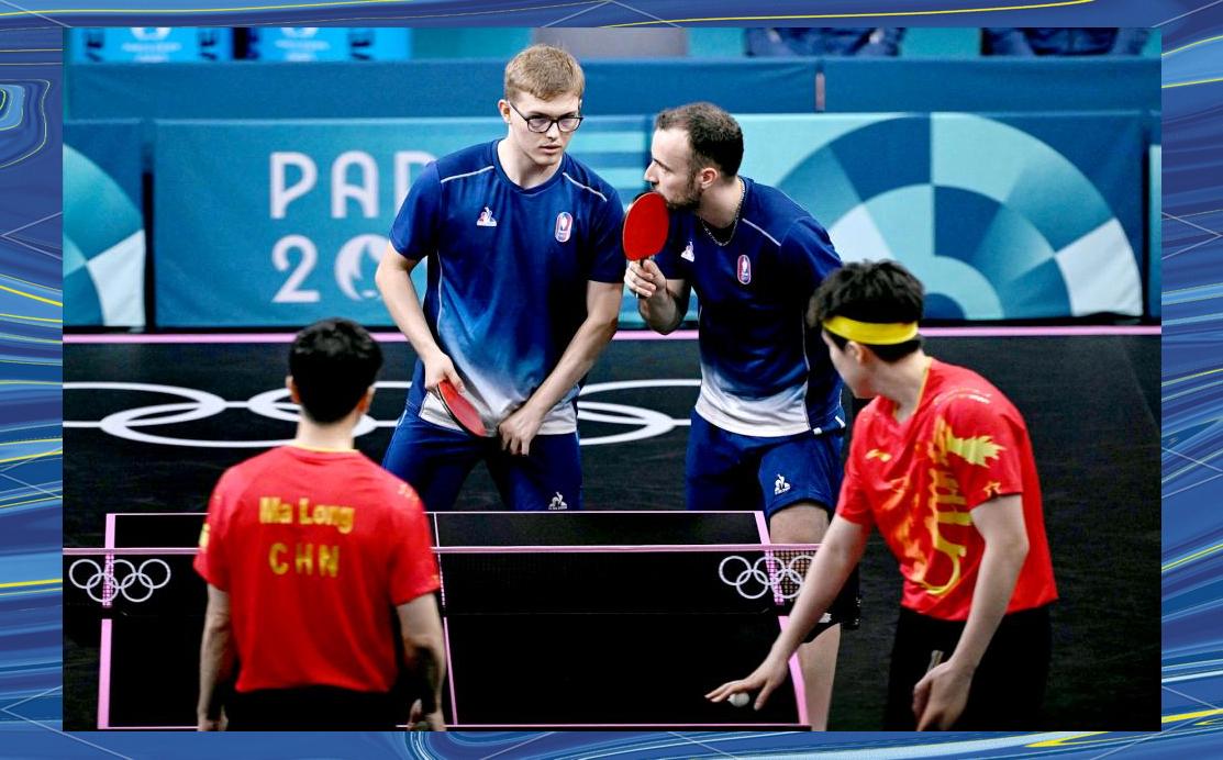 法国队力克中国队，马龙带队取胜